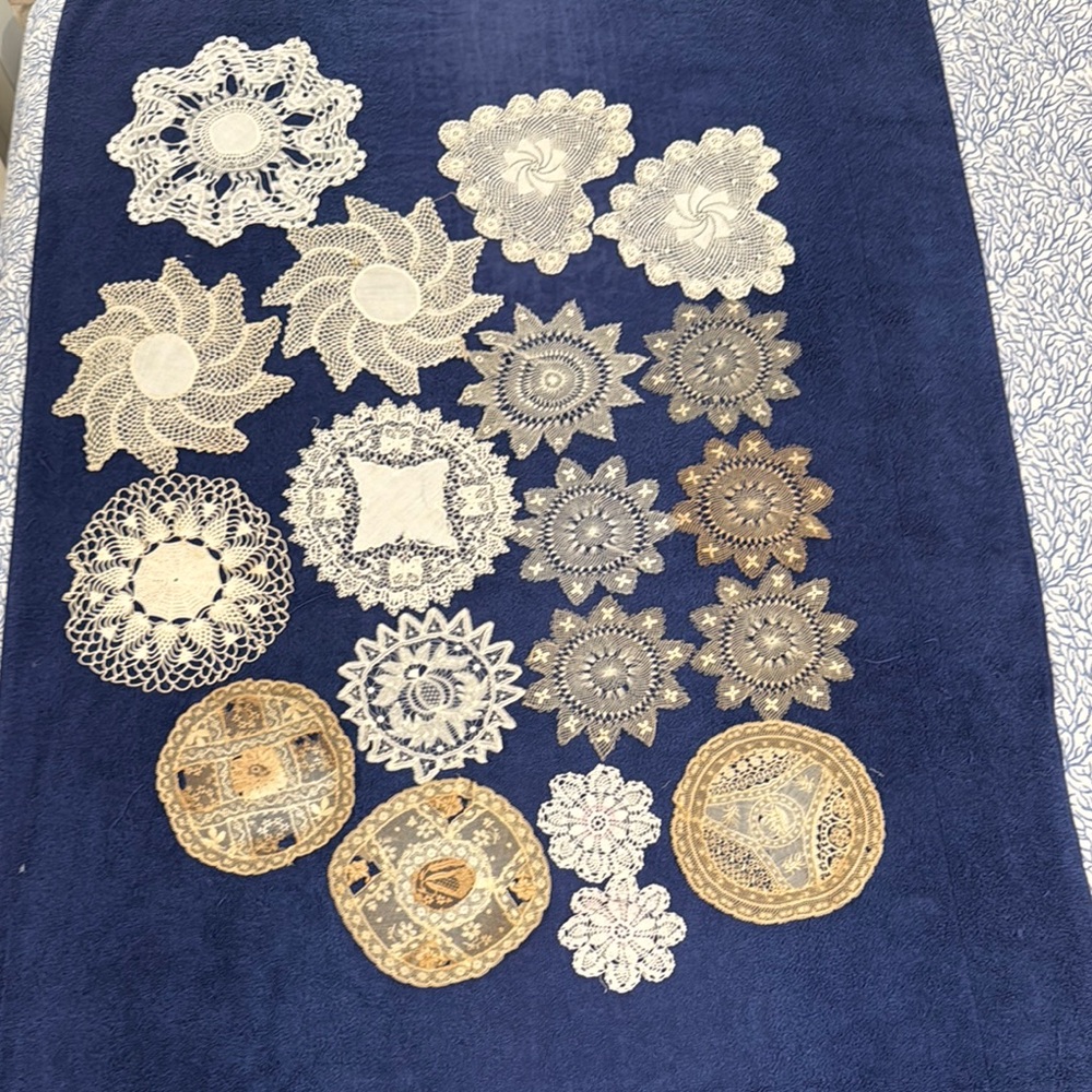 Vintage Handmade Lace Doilies Collection